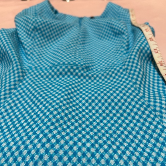 Chaps Teal and White dress - Picture 13 of 13